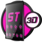 soft touch pink android application logo